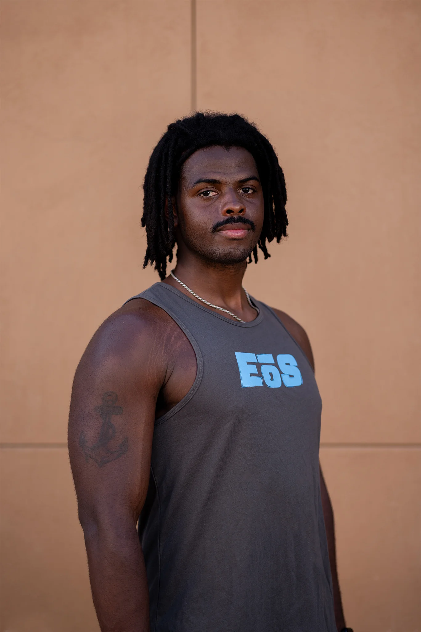 Men’s Workout Tank – Charcoal - Image 3
