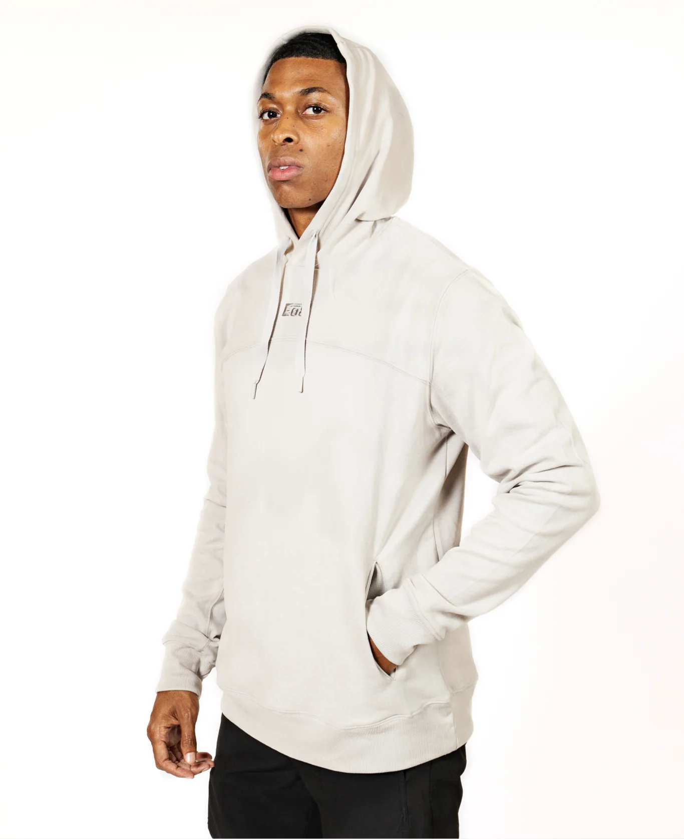 Men's EōS Melange Fleece Hoodie - Satellite - Image 7